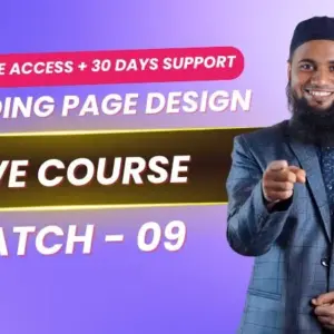 Landing Page Design Live Course (Batch-09)